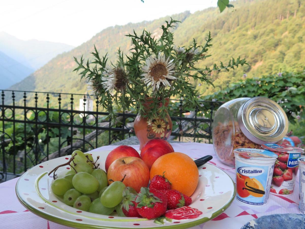 Da Erminia Bed & Breakfast Verdabbio Exterior photo
